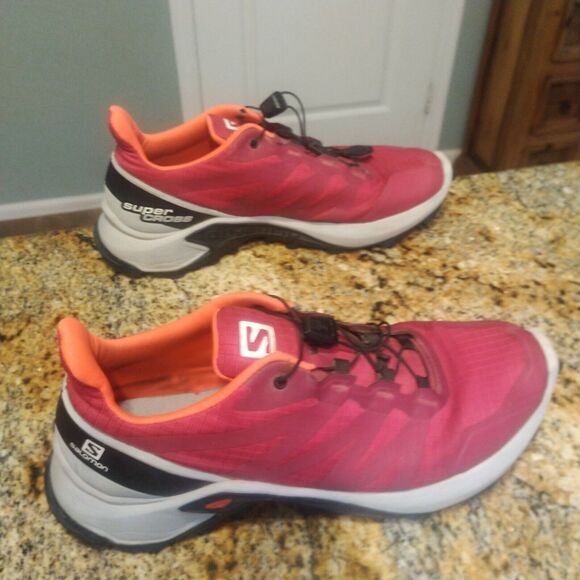 Salomon Women's Supercross Contagrip Trail Running Shoes Cerise 409304 Size 9.5 - Picture 3 of 12